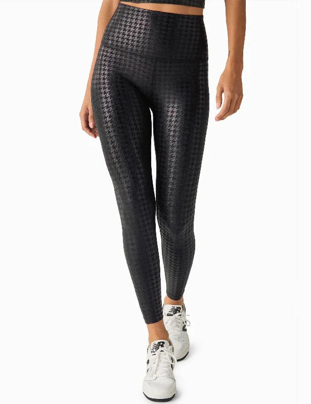 Look And Feel Your Best With Discounted Yoga Clothing Houndstooth High Waisted Midi Legging - Houndstooth Black Look And Feel Your Best With Discounted Yoga Clothing Houndstooth High Waisted Midi Legging - Houndstooth Black