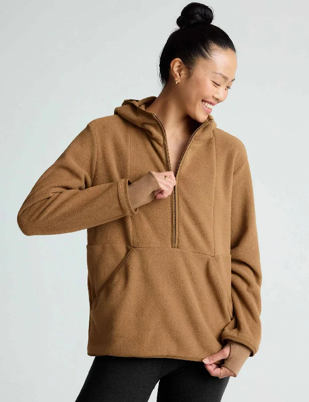 Don't Miss Out On Premium Yoga Wear Deals Urban Explorer Half Zip Pullover - Deep Tan Don't Miss Out On Premium Yoga Wear Deals Urban Explorer Half Zip Pullover - Deep Tan