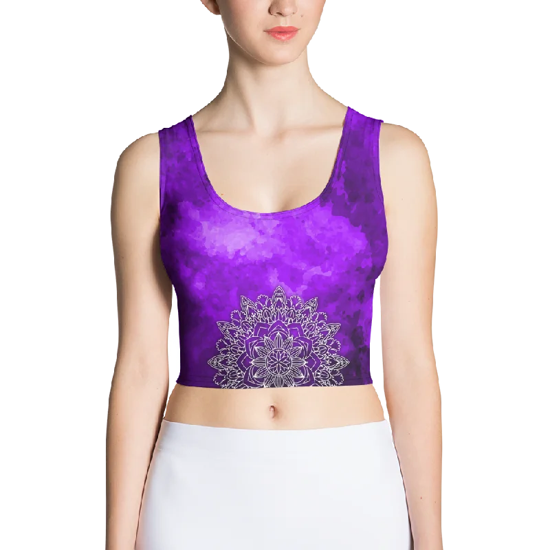 Breathe, Stretch, And Save On Yoga Apparel Bhakti Crop Tank Top