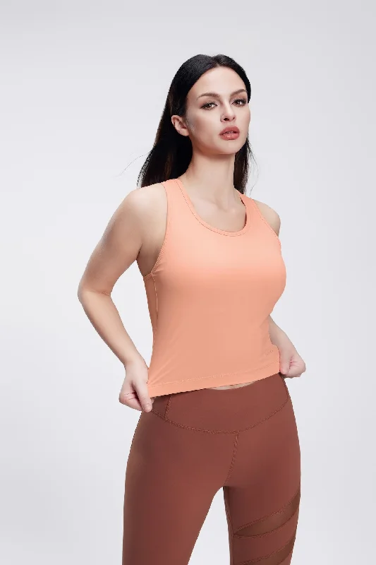 Your Yoga Essentials, Now At Lower Prices Crossed Back Sports Tank