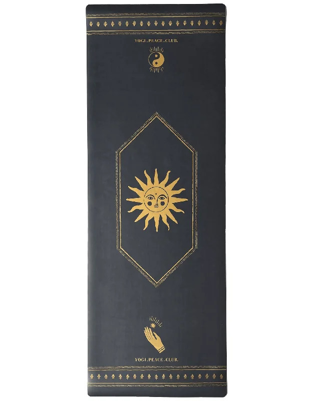 5 mm Deluxe Gold Yoga Mat + Strap