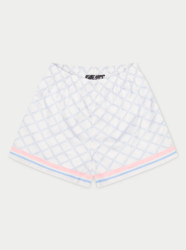 Your Practice Deserves The Best—At Better Prices EMBLEM PRINT SHORTS - BLUE