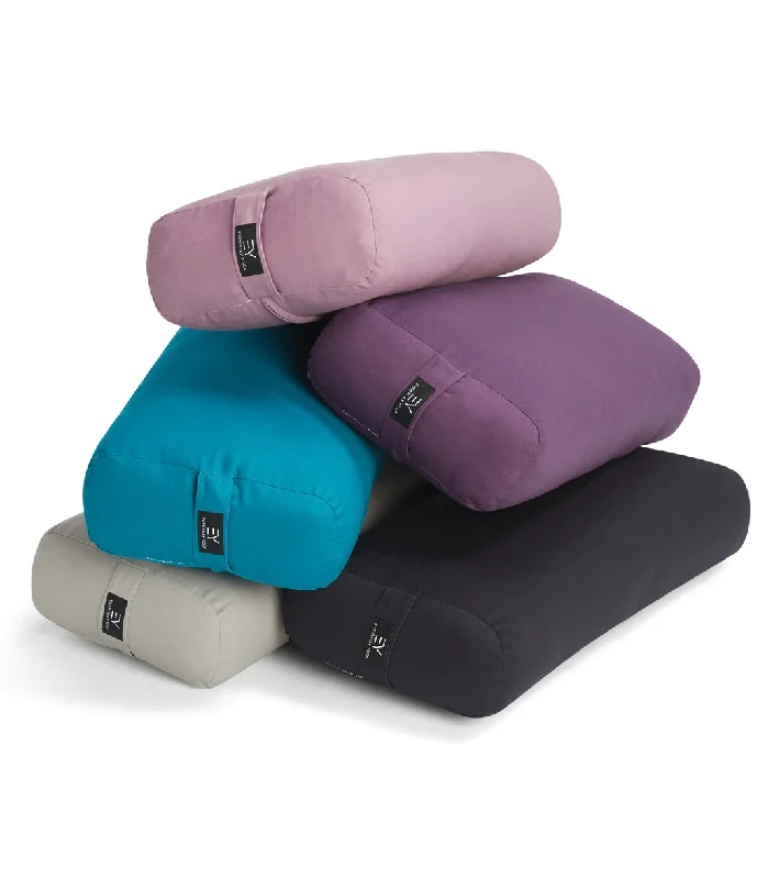 Limited-Time Yoga Gear Sale Everyday Yoga High Impact Cotton Rectangular Yoga Bolster Slate Limited-Time Yoga Gear Sale Everyday Yoga High Impact Cotton Rectangular Yoga Bolster Slate