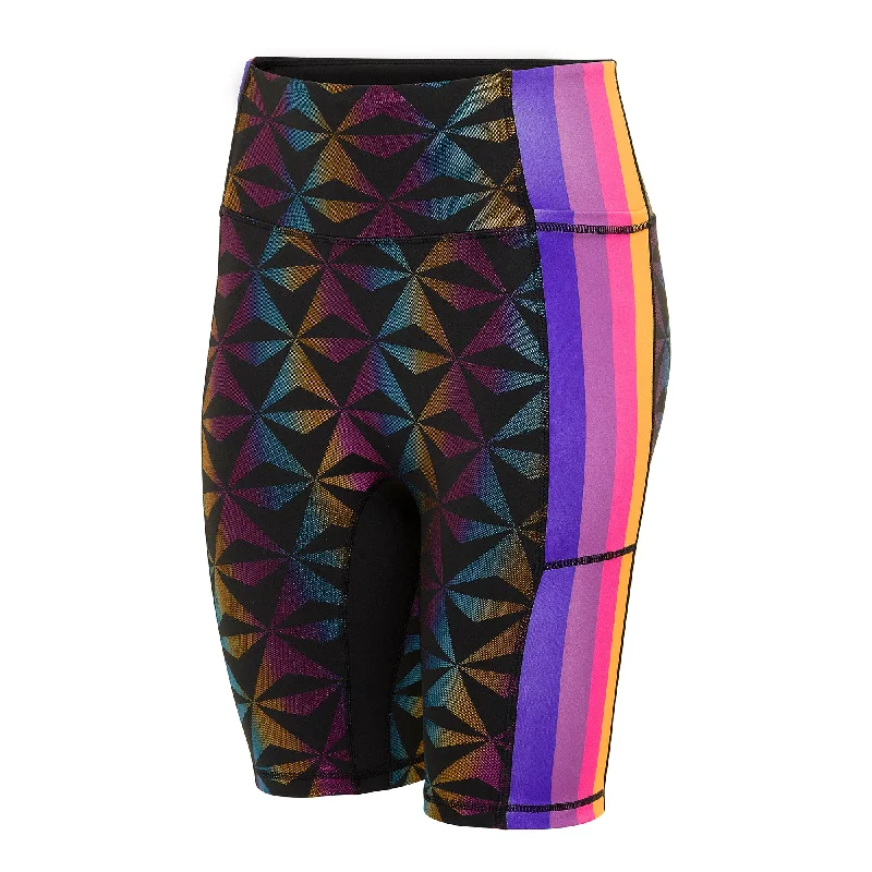 Performance Yoga Wear Now At Exclusive Discounts Geodesic Night Biker Shorts