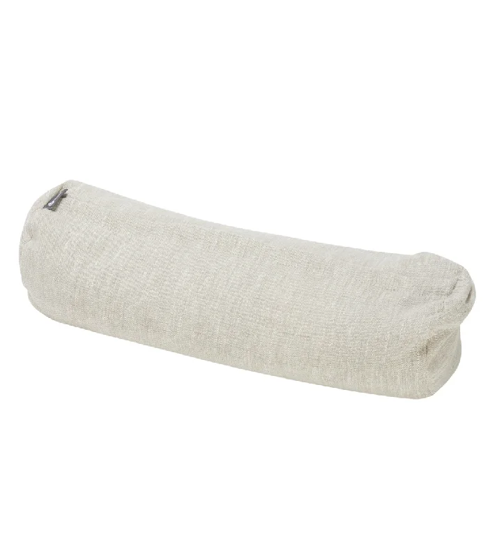 The Yoga Sale You’Ve Been Waiting For Halfmoon Linen Mini Cylindrical Bolster Natural Linen The Yoga Sale You’Ve Been Waiting For Halfmoon Linen Mini Cylindrical Bolster Natural Linen