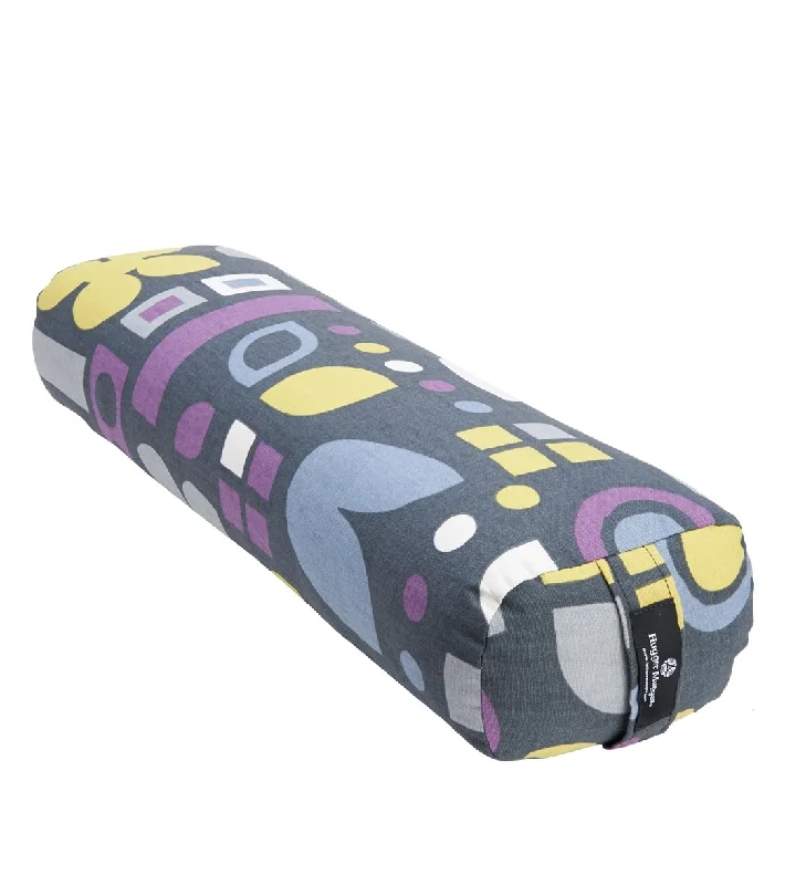 Stay Cool And Comfortable With Yoga Sale Offers Hugger Mugger Junior Printed Yoga Bolster Graphic Graphite Stay Cool And Comfortable With Yoga Sale Offers Hugger Mugger Junior Printed Yoga Bolster Graphic Graphite