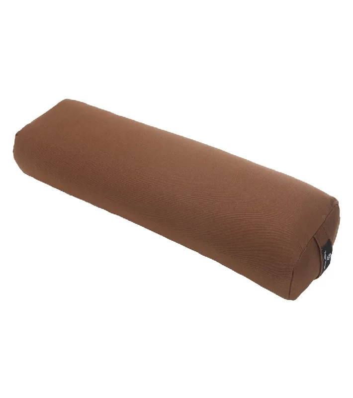 Your Yoga Routine, Upgraded For Less Hugger Mugger Junior Solid Yoga Bolster Brown