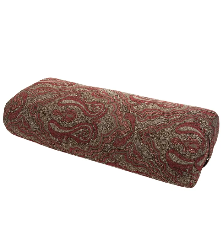 Your Go-To Yoga Essentials Now At Lower Prices Hugger Mugger Standard Printed Yoga Bolster Vintage Currant