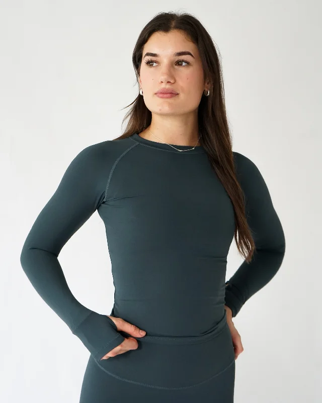 Comfortable, Stylish, And Now More Affordable Impact Long Sleeve - Emerald