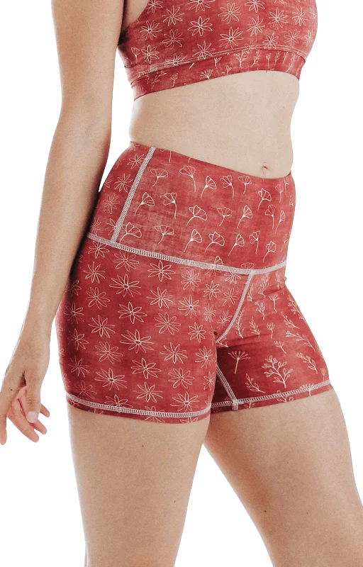 Yoga Wear That Moves With You At Lower Prices Joey Short in Terracotta Time by Yoga Democracy Yoga Wear That Moves With You At Lower Prices Joey Short in Terracotta Time by Yoga Democracy