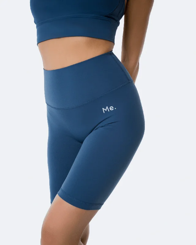 Iris Blue Bike Shorts