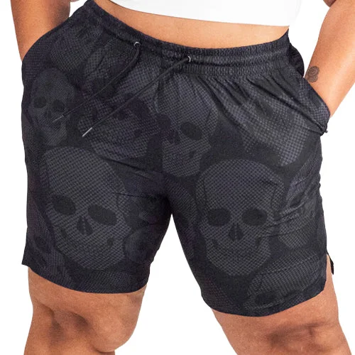 Upgrade Your Yoga Wardrobe For Less Men's Shorts | Silhouette Skulls