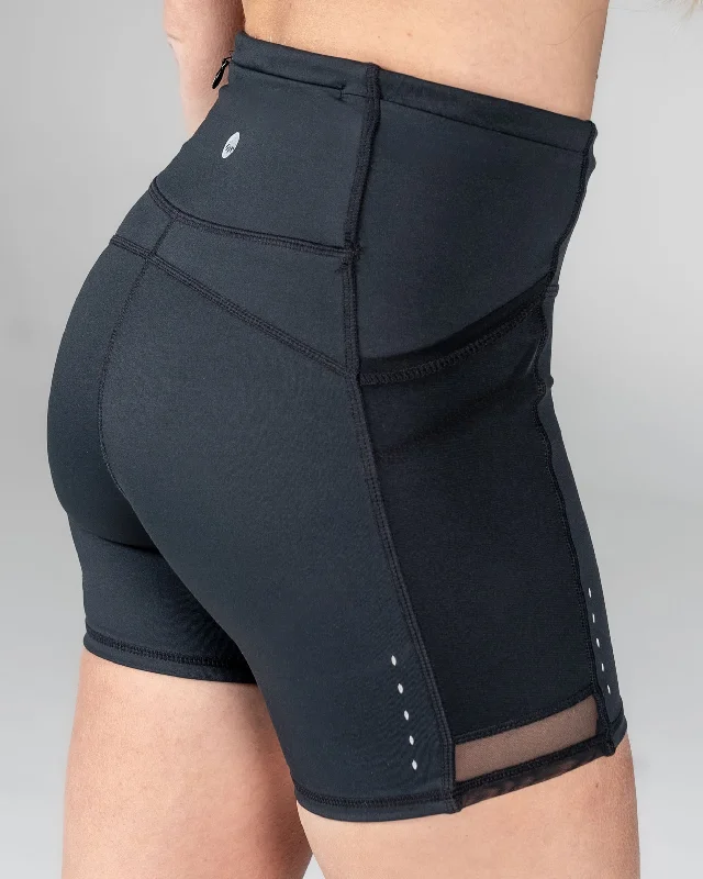 Shop High-Quality Yoga Apparel At Exclusive Discounts Lux Ultra Mesh Shorts (5 in. inseam) - Black Shop High-Quality Yoga Apparel At Exclusive Discounts Lux Ultra Mesh Shorts (5 in. inseam) - Black