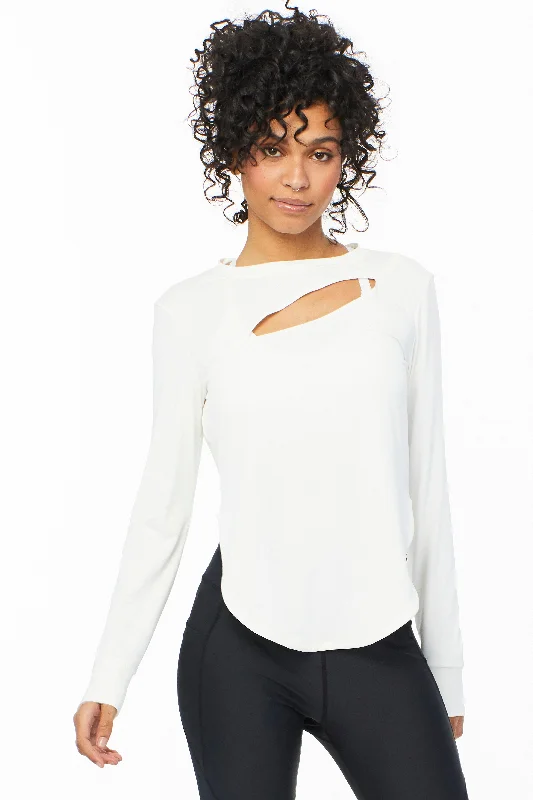 Premium Yoga Wear At Special Discounts MIRA ULTRA-SOFT LONG-SLEEVE SHIRT