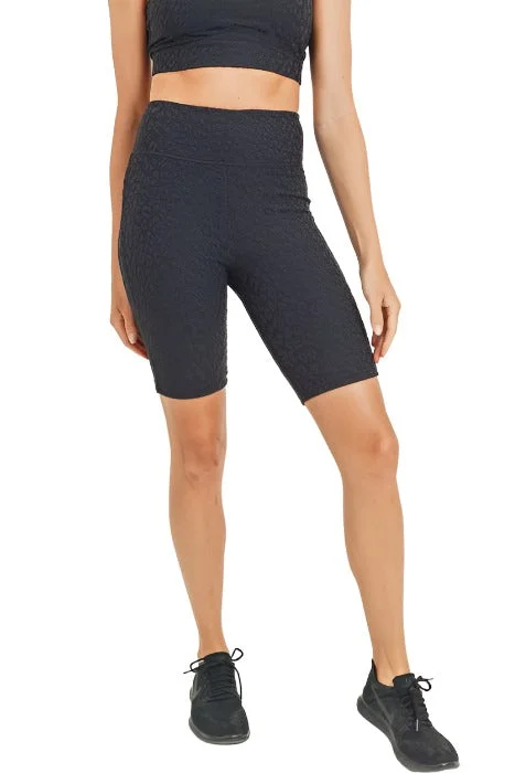 Sweat In Style With Yoga Clothing Discounts Mono B Leopard Jacquard Bermuda Shorts APH8030 Sweat In Style With Yoga Clothing Discounts Mono B Leopard Jacquard Bermuda Shorts APH8030