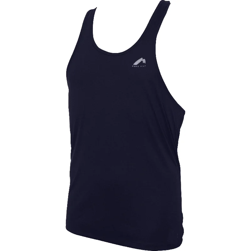 More Mile Muscle Mens Fitness Vest - Blue