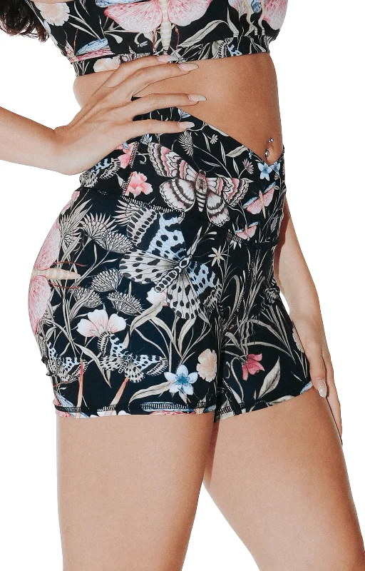Find Balance In Stylish And Affordable Yoga Wear Movement Short in Pretty In Black by Yoga Democracy Find Balance In Stylish And Affordable Yoga Wear Movement Short in Pretty In Black by Yoga Democracy