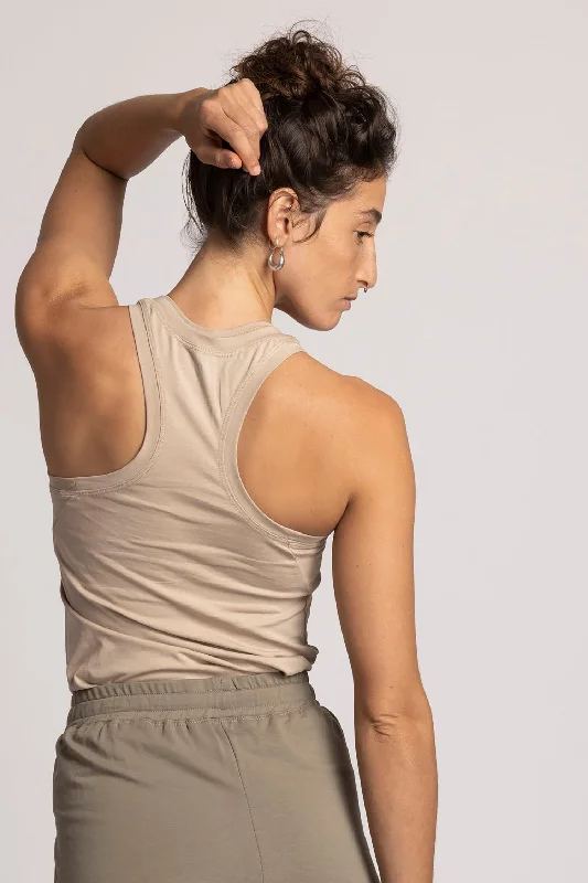 Yoga Wear At Unbeatable Prices Organic Cotton Racer Tank Top