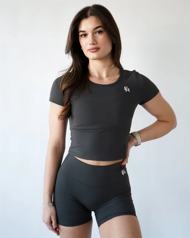 Move Freely With Premium Yoga Clothes At Great Prices Performance Tee - Iron