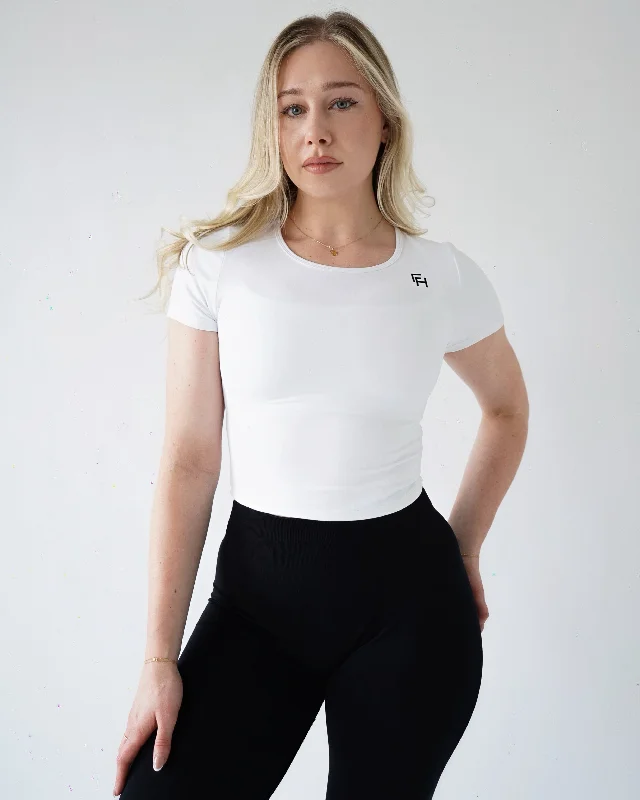 Your Yoga Wardrobe, Upgraded For Less Performance Tee - White