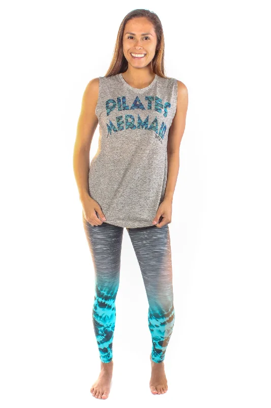 Premium Yoga Wear At Special Discounts Pilates Mermaid Linen Blend Boyfriend Tee