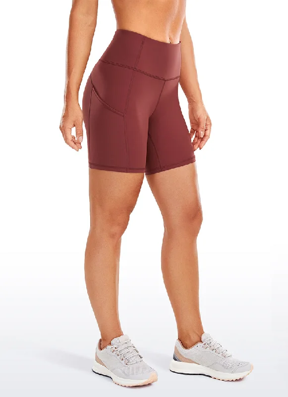 Trendy Yoga Outfits At Budget-Friendly Prices Nakedfeel Light Pocket Shorts 6''