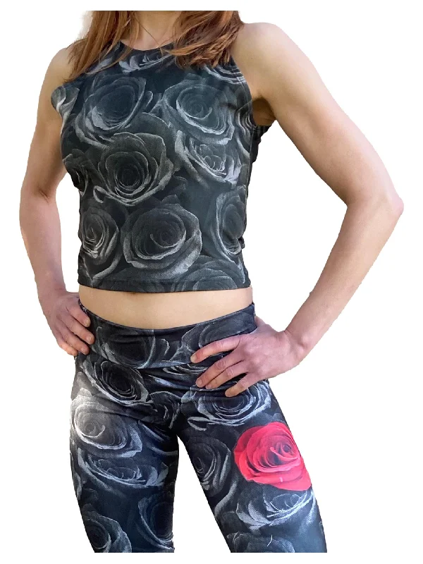 The Perfect Blend Of Comfort And Savings Rose (Rose Set) Fitted Crop Top