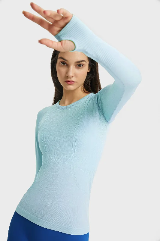 Soft, Supportive Yoga Wear At Unbeatable Savings Seamless Long Sleeve