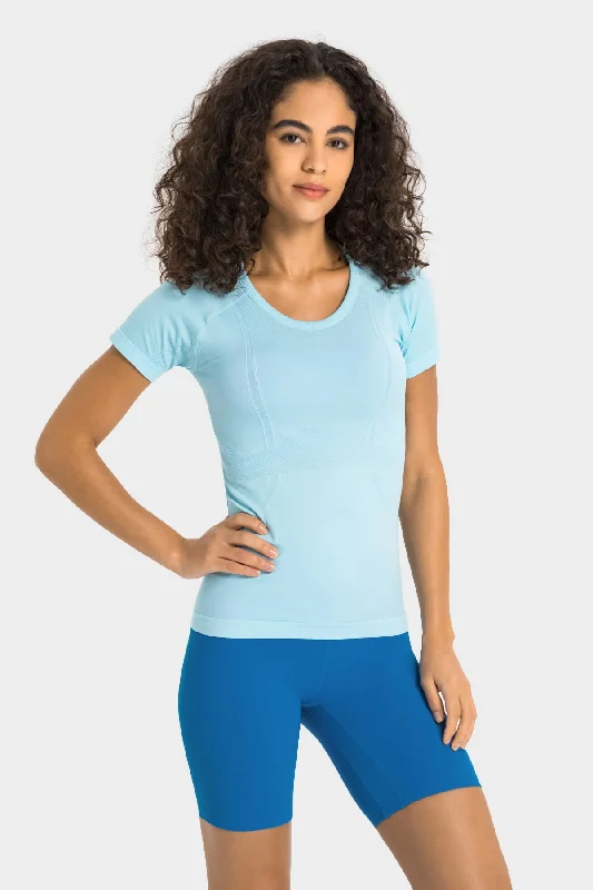 From Warm-Ups To Cooldowns, Shop And Save Seamless Short Sleeve