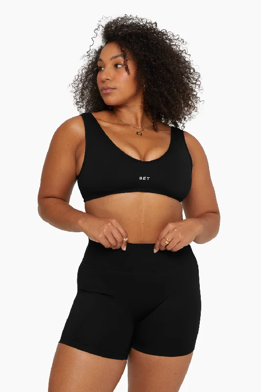 SPORTBODY® DIP BRA - ONYX