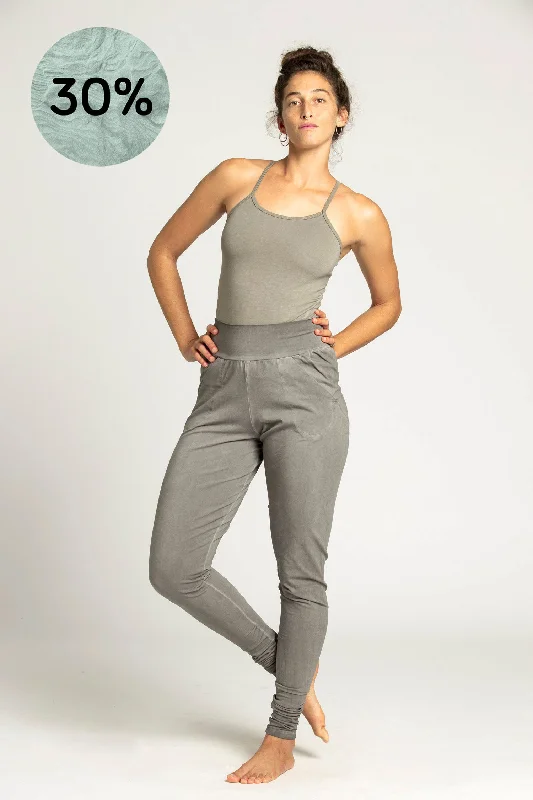 Comfortable, Stylish, And Now More Affordable Stonewash Extra Long Slouchy Pants