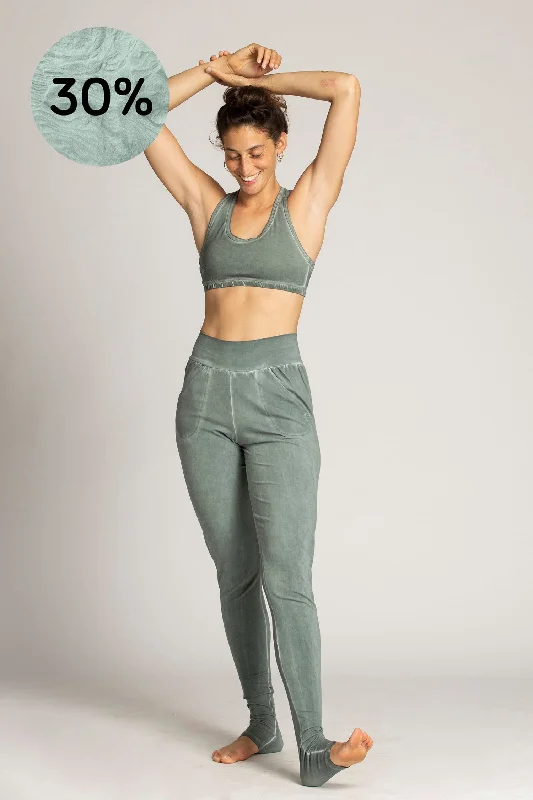 Unbeatable Deals On Breathable Yoga Apparel Stonewash Extra Long Slouchy Pants