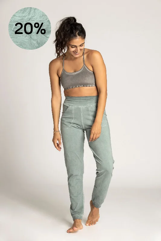 Namaste And Save On Yoga Apparel Stonewash Unisex Slouchy Yoga Pants