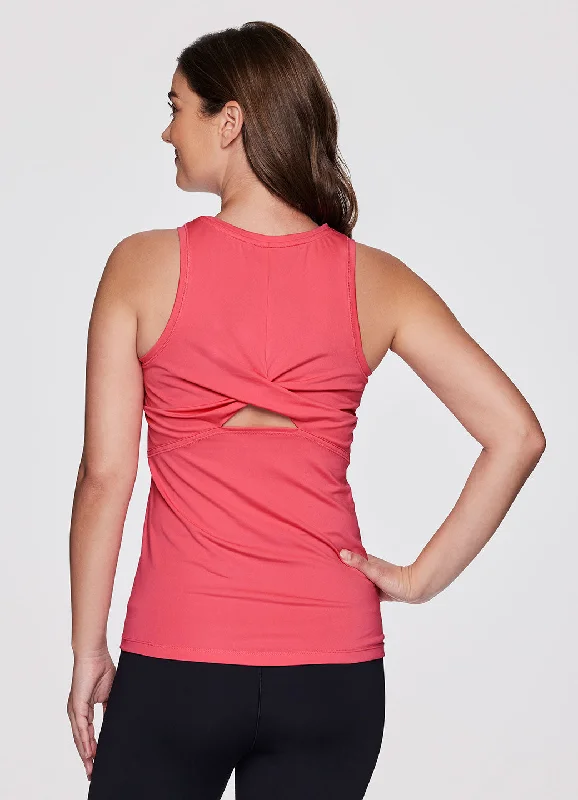 From Warm-Ups To Cooldowns, Shop And Save Super Soft Knot Tank