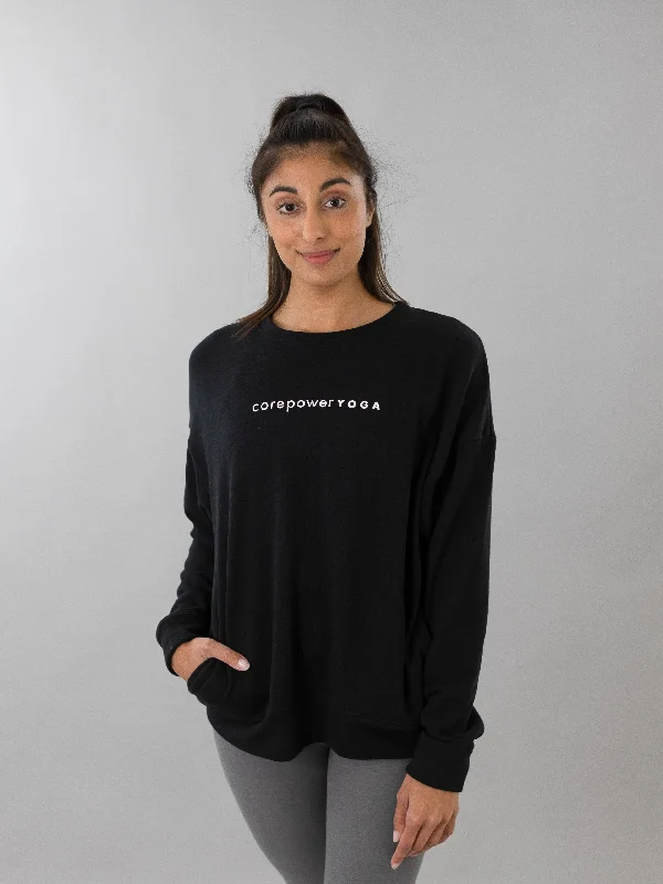 CorePower Yoga Black Sweatshirt