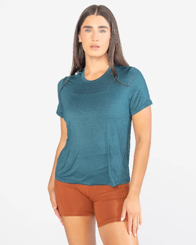 Premium Yoga Wear At Special Discounts Tahoe Tee II - Pacific
