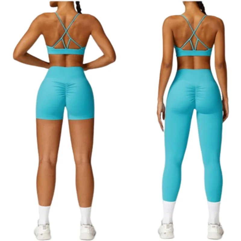 Move Freely With Premium Yoga Clothes At Great Prices Tight sports set quick-drying running fitness wear 8552 5 colors Move Freely With Premium Yoga Clothes At Great Prices Tight sports set quick-drying running fitness wear 8552 5 colors