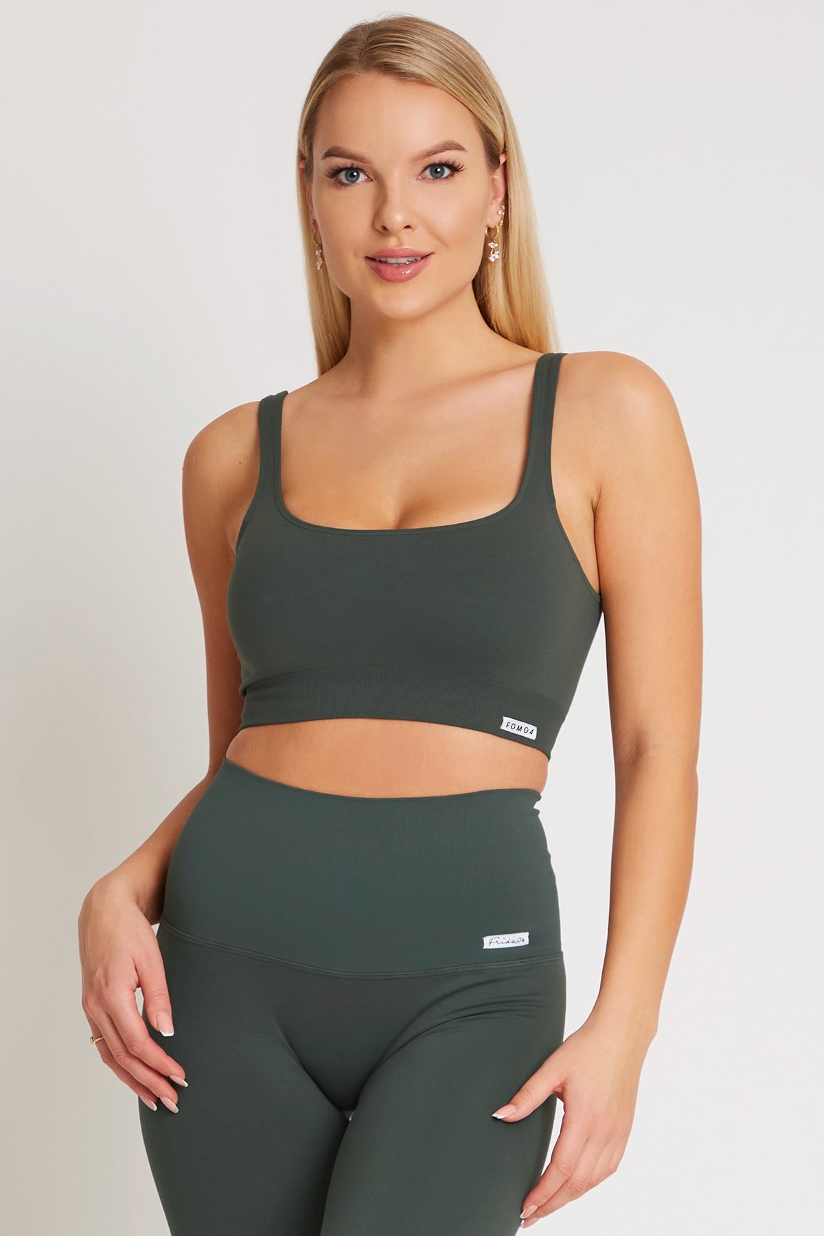 Top Gym Fashion Coal Green