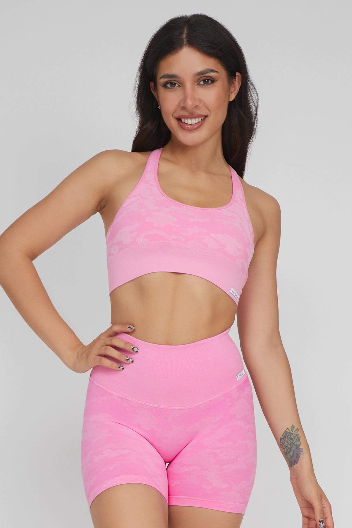 Unmissable Deals On Flexible Yoga Apparel Top Mimetico Rosa Ecofir