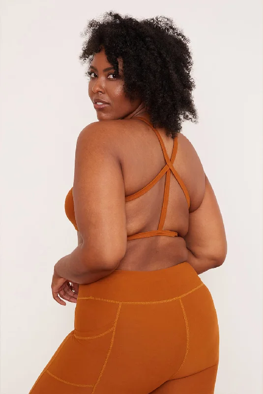 Flow In Comfort With Stylish Discounts Turmeric Pyramid Top