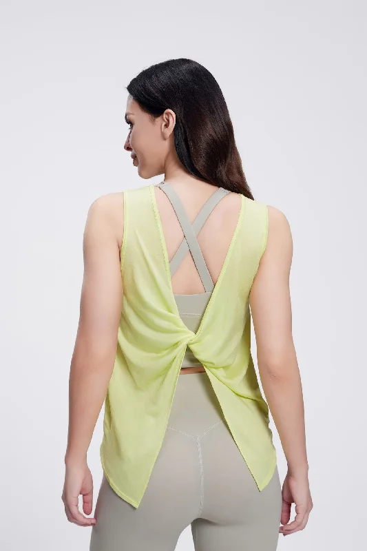 Stretch Your Limits, Not Your Wallet Twist Knot Tank Top