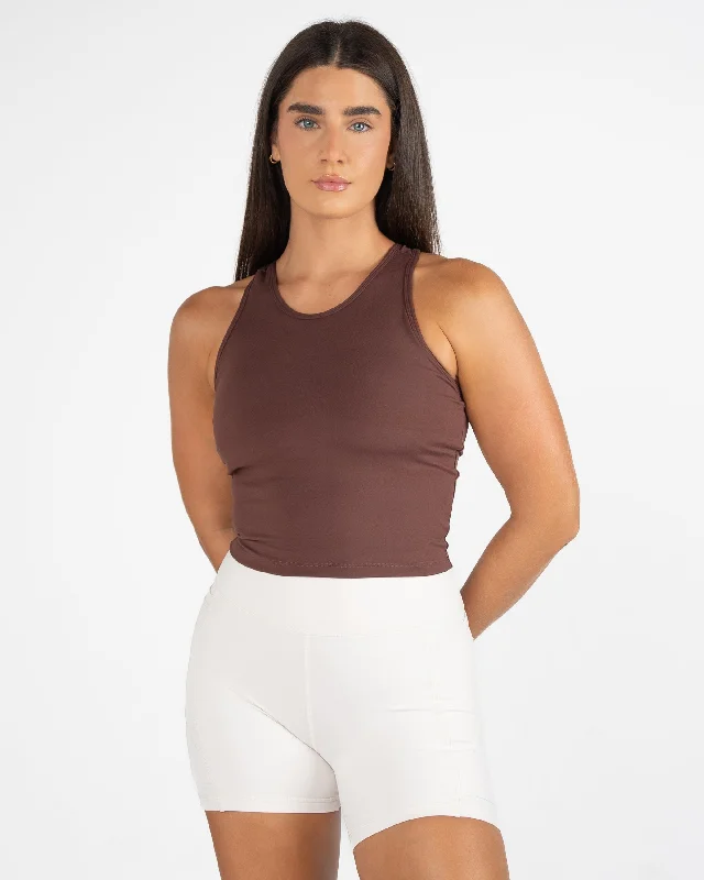 Performance Meets Savings In Our Yoga Wear Sale Vinyasa Crop Top - Fossil