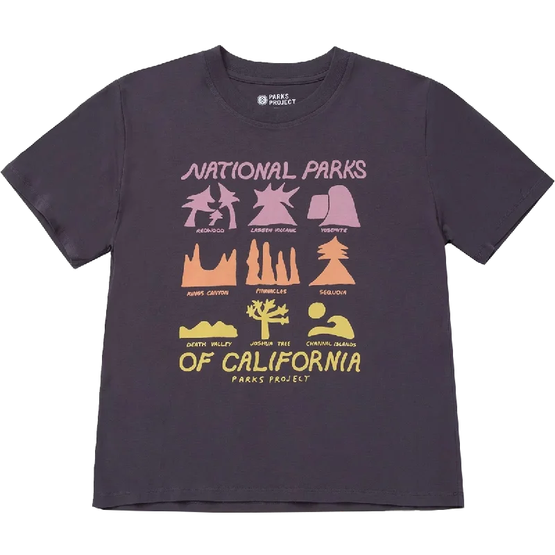 Master Every Pose With Premium Yoga Wear Deals Women's California Icons Boxy Tee