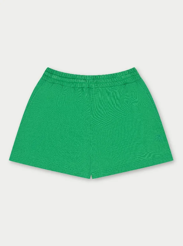 Yoga Wear At Unbeatable Prices EMBLEM SHORTS - WASHED GREEN