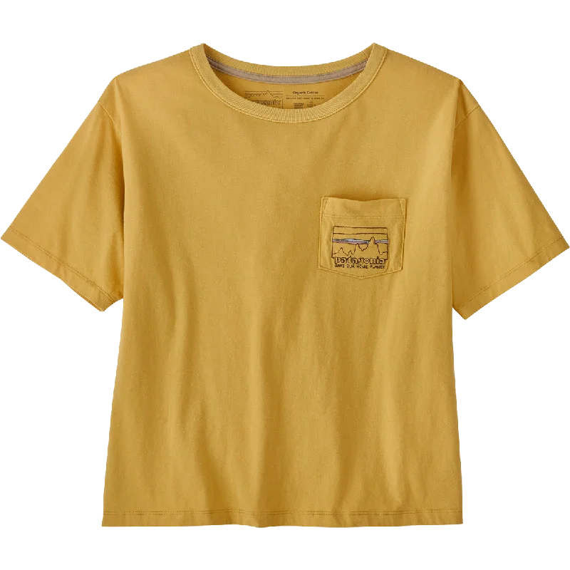 The Perfect Fit At The Perfect Price Women's '73 Skyline Easy Cut Pocket Tee