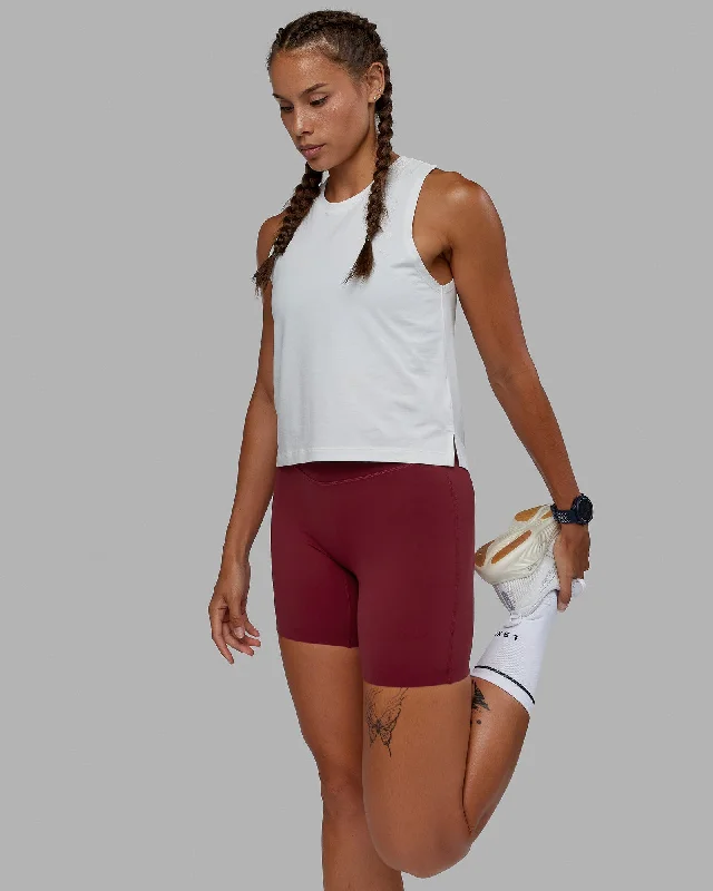 Limited-Time Savings On Yoga Leggings And Tops Deluxe PimaFLX Tank - Off White
