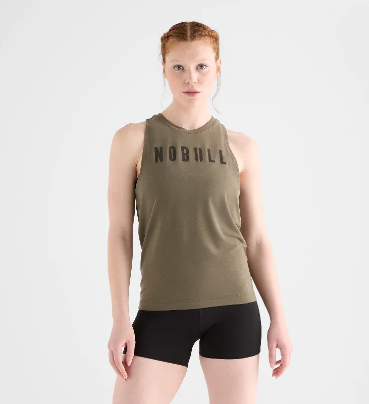Breathe Easy In Comfortable Yoga Outfits Women's NOBULL High-Neck Tank