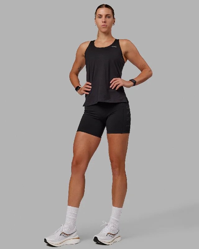 Flow Into Savings With Trendy Yoga Apparel Perform VapourFLX Tank - Black