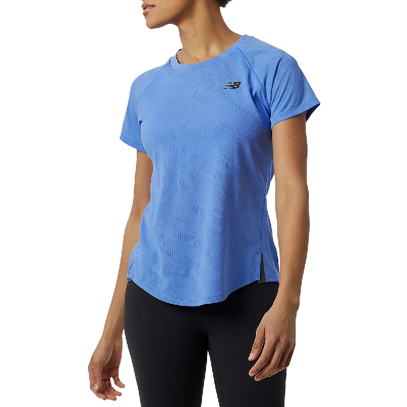 Performance Yoga Wear Now At Exclusive Discounts Women's Q Speed Jacquard Short Sleeve