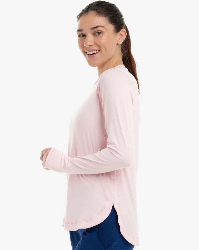 Breathe, Stretch, And Save On Yoga Apparel WOMEN'S RELAXED SCALLOP TOP (2015)